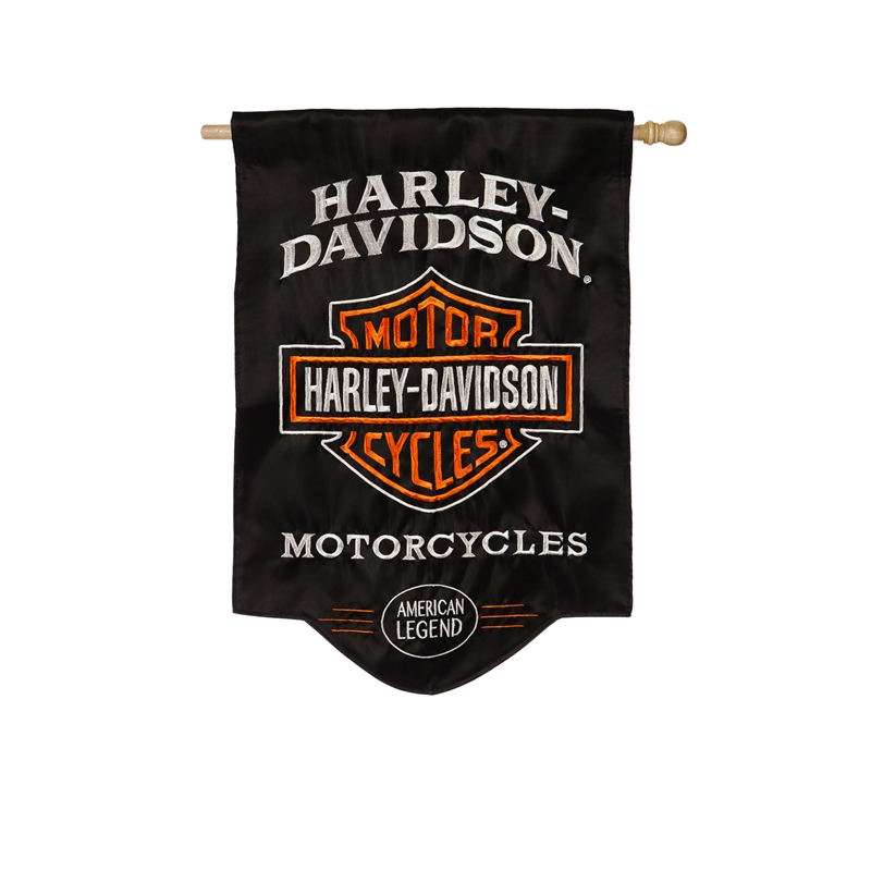 Evergreen - Applique, H-D American Legend Flag