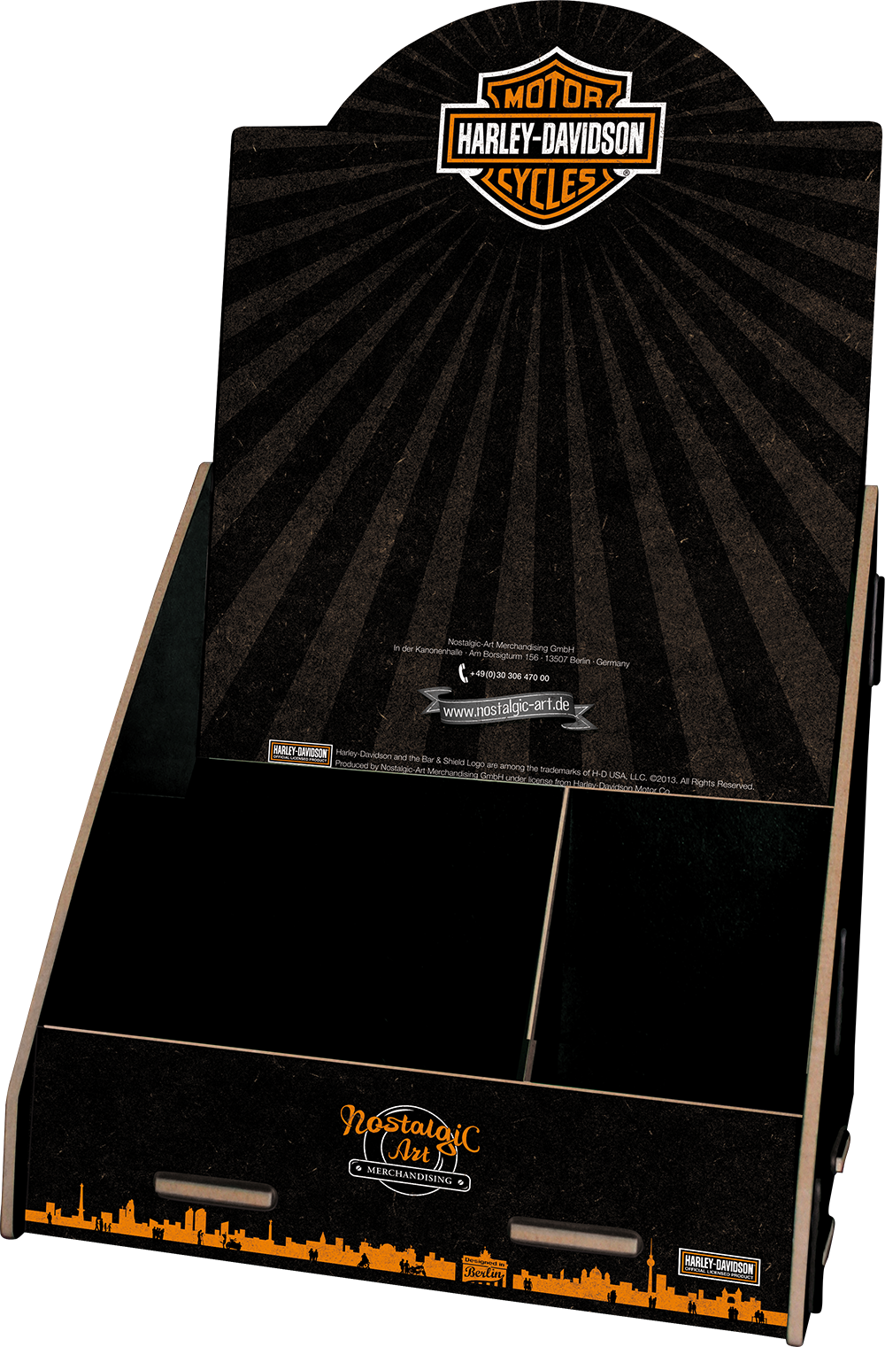 Nostalgic Art - Wooden Combi Display > fully stocked