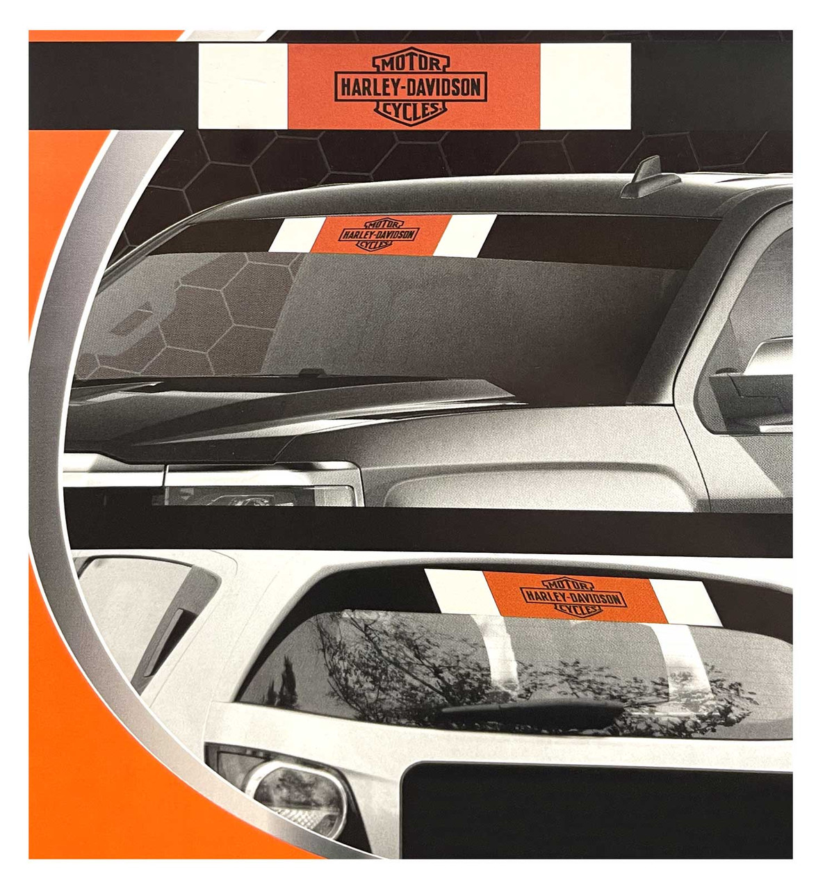 Chroma - Vintage Trademark Windshield Decal