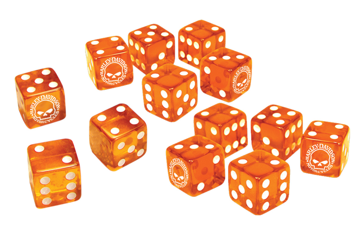 Dart World - Harley-Davidson Block of 48 Dice