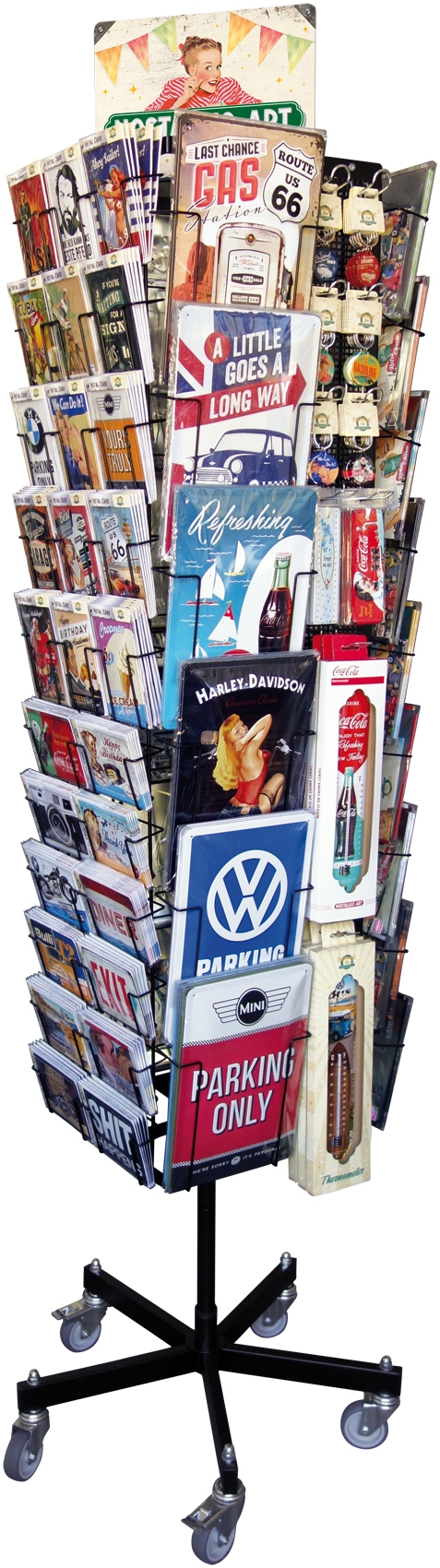 Nostalgic - 4 Side Spinner including Products