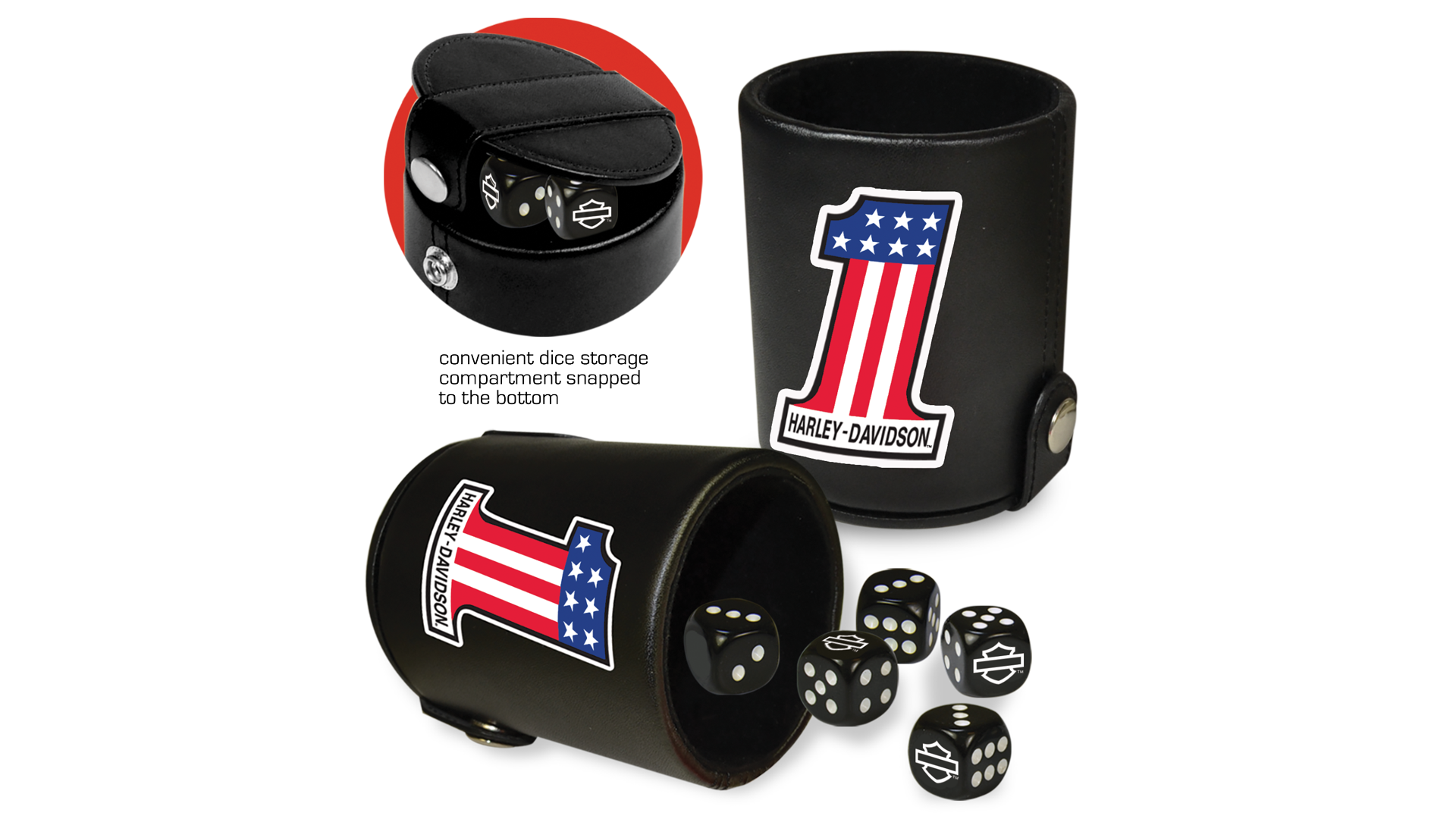 Dart World - H-D #1 Dice Cup & Dice