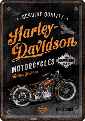 Nostalgic - H-D Postcard Timeless Tradition 10x14