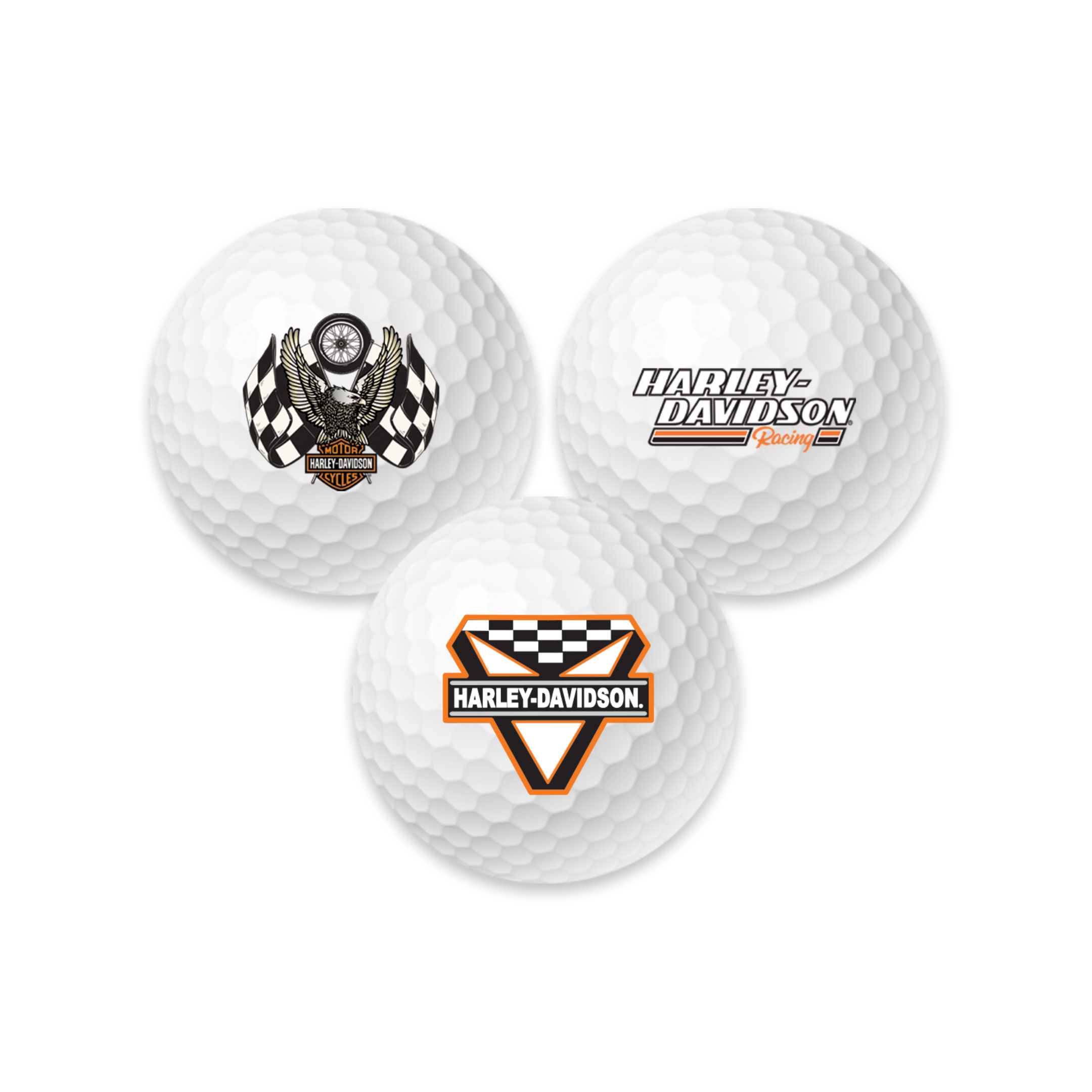 Dart World - H-D Collector's Edition Golf Ball 3 piece pack // Goal