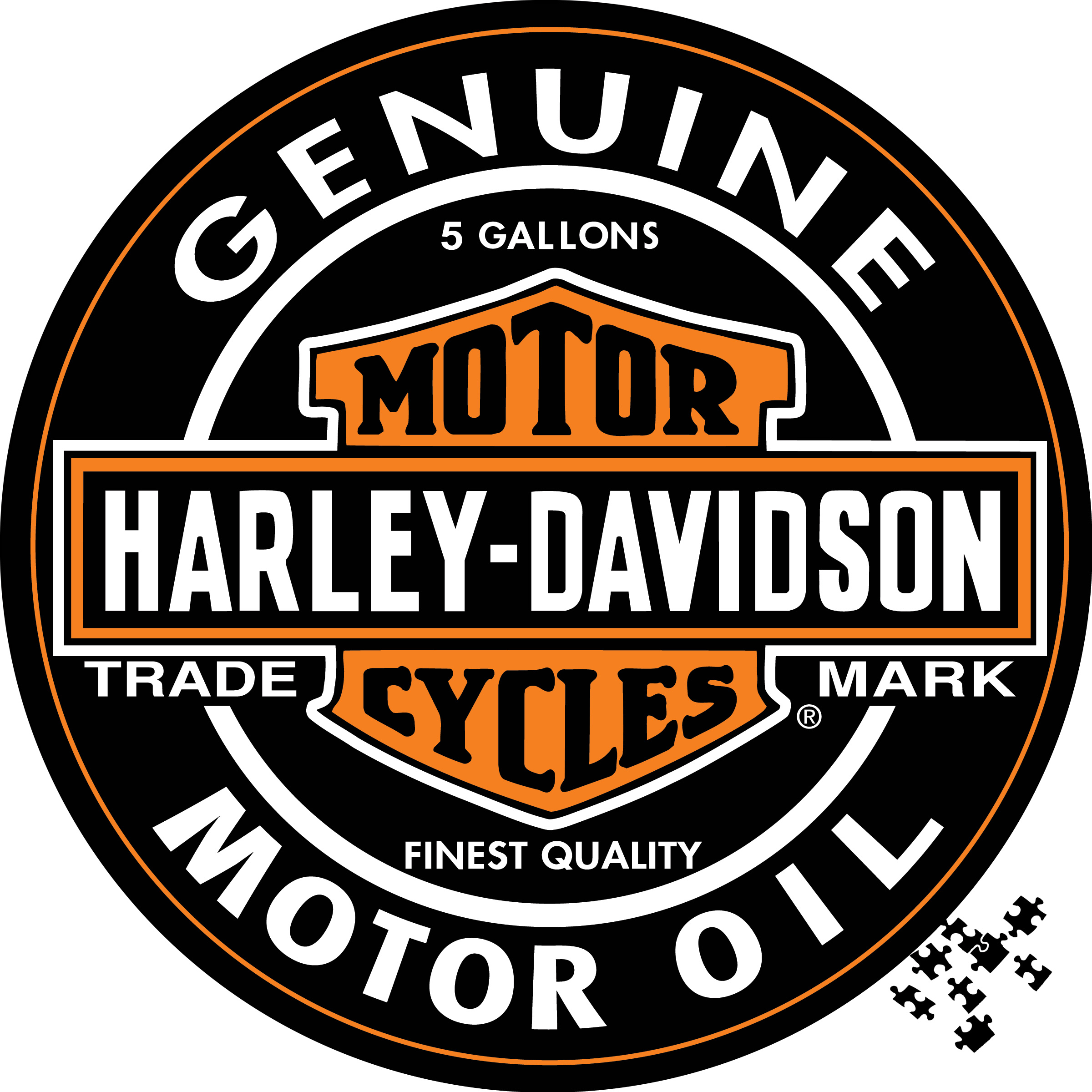 Dart World - Harley-Davidson - Puzzle Motor oil