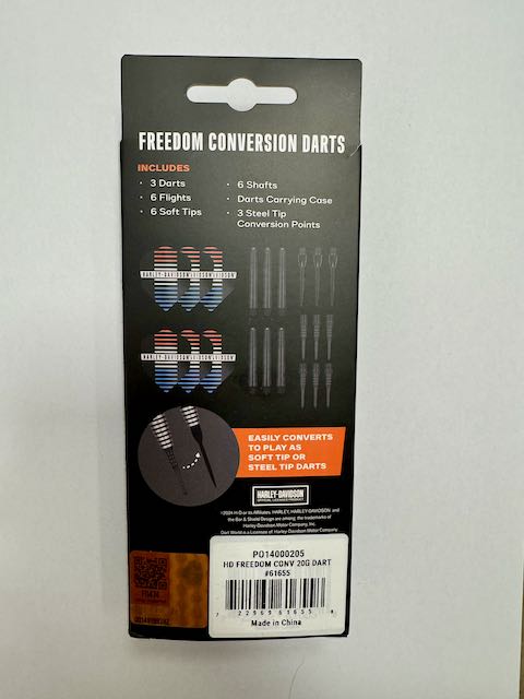 Dart World - H-D Freedom Darts - Steel&Soft Tip *new