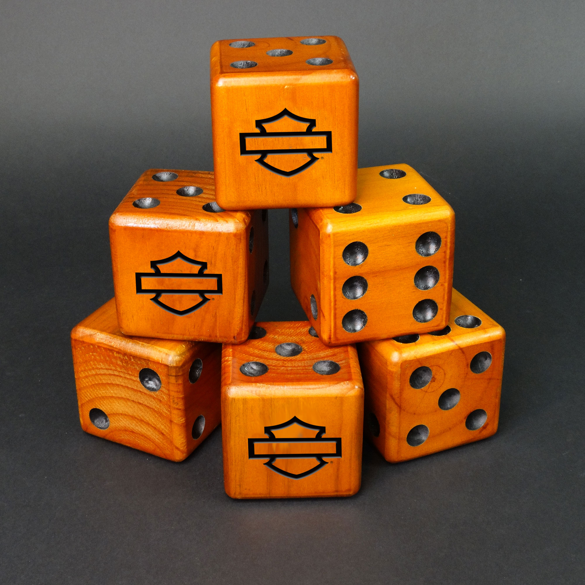 Dart World - H-D XL LAWN DICE (6 pcs)