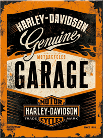 Nostalgic - Harley-Davidson Garage - Magnets