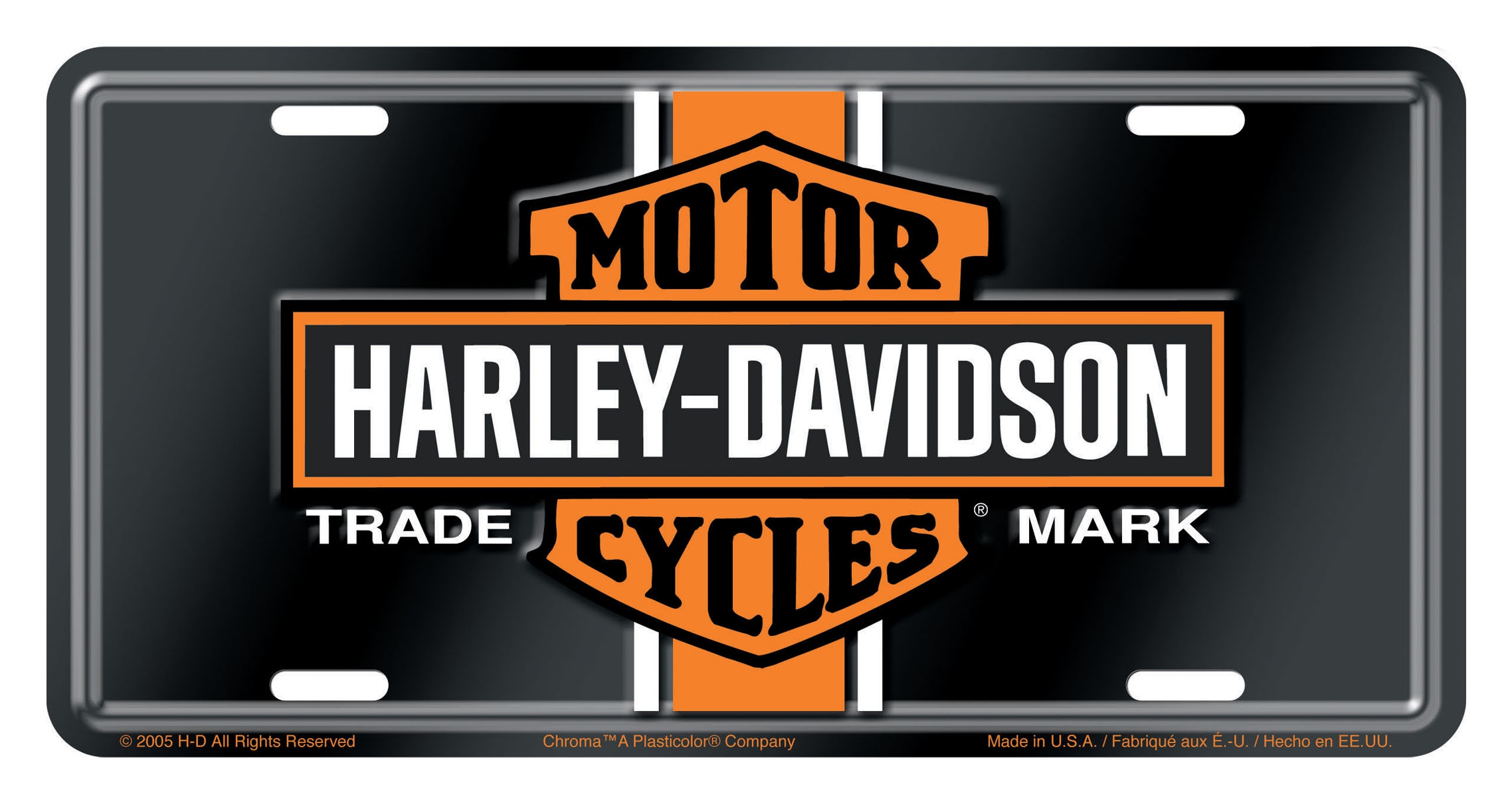 Chroma - Harley-Davidson Stamped Metal Tag