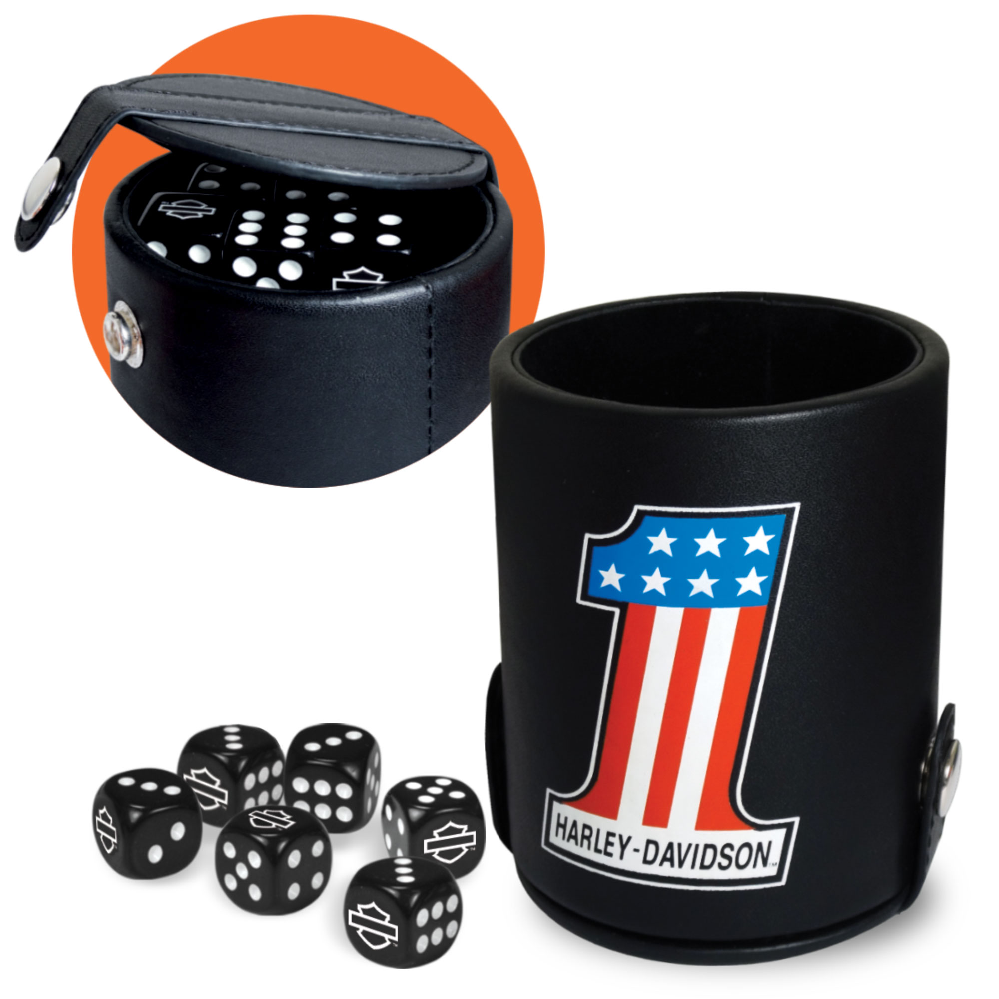 Dart World - H-D #1 Dice Cup & Dice