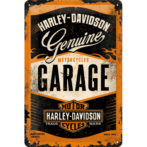 Nostalgic - Harley-Davidson Genuine Garage 20x30 sign