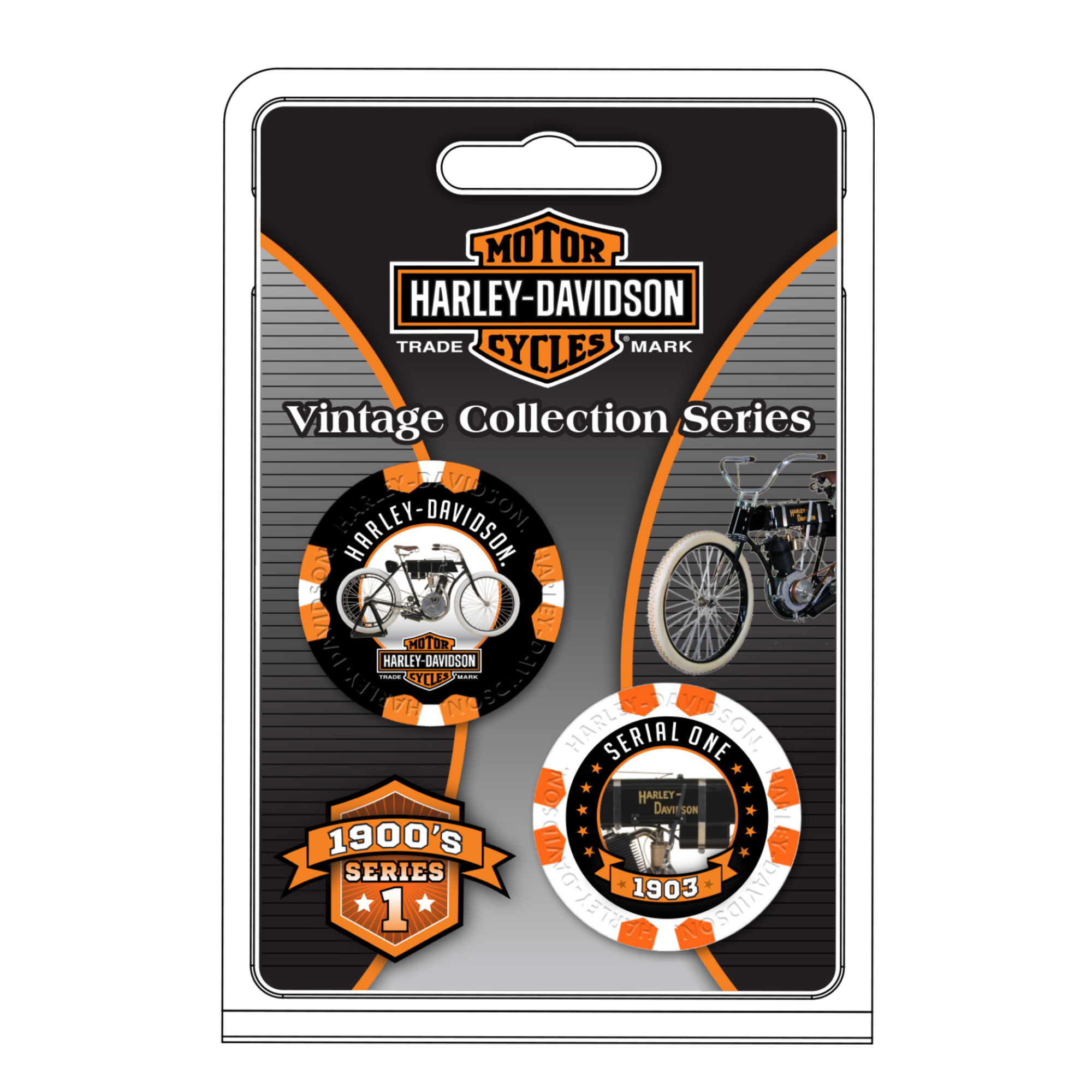 Poker Chips: H-D Vintage Collection Series Limited Edition Collectible