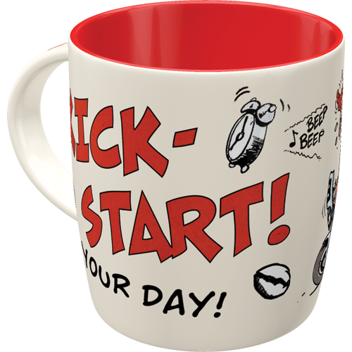 Nostalgic - MOTOmania - Kick-Start Your Day! Mug
