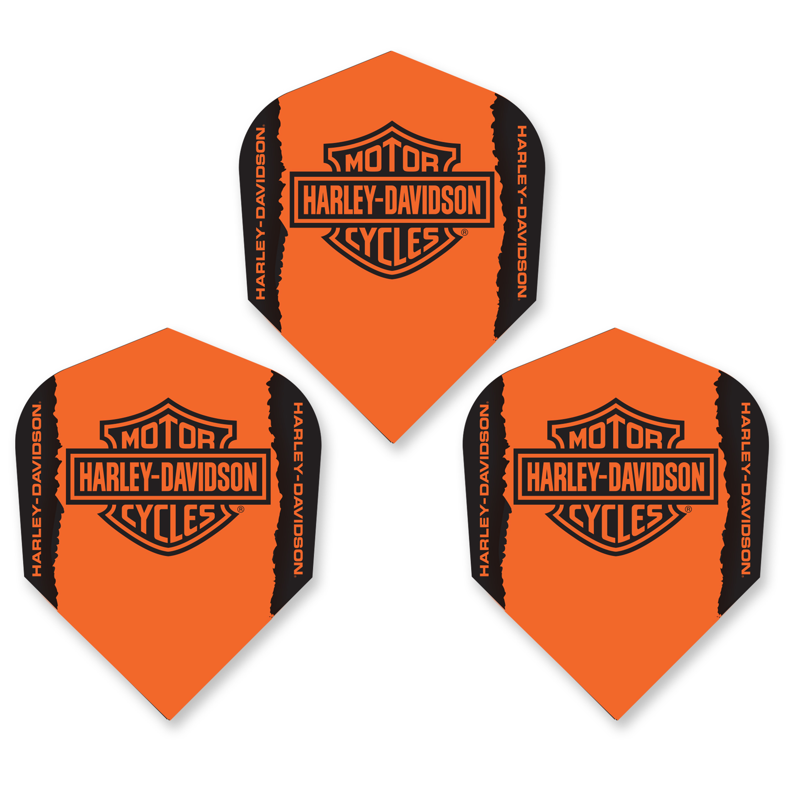 Dart World - H-D Wings | Harley Orange - 5 wings
