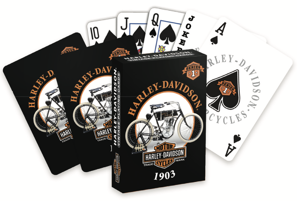 Dart World - VINTAGE H-DTM PLASTIC PLAYING CARDS