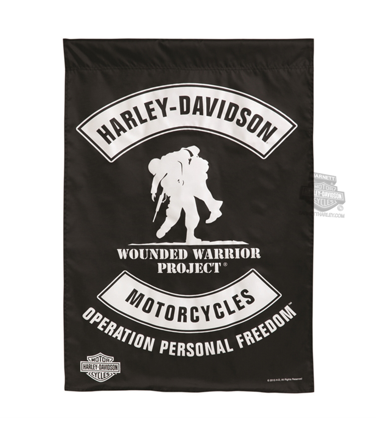 Evergreen - Wounded Warrior Flag