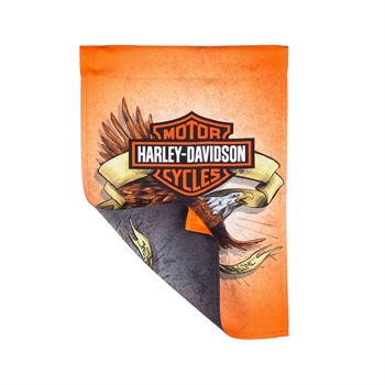 Evergreen - Suede Legendary Eagle Garden Flag - last pieces