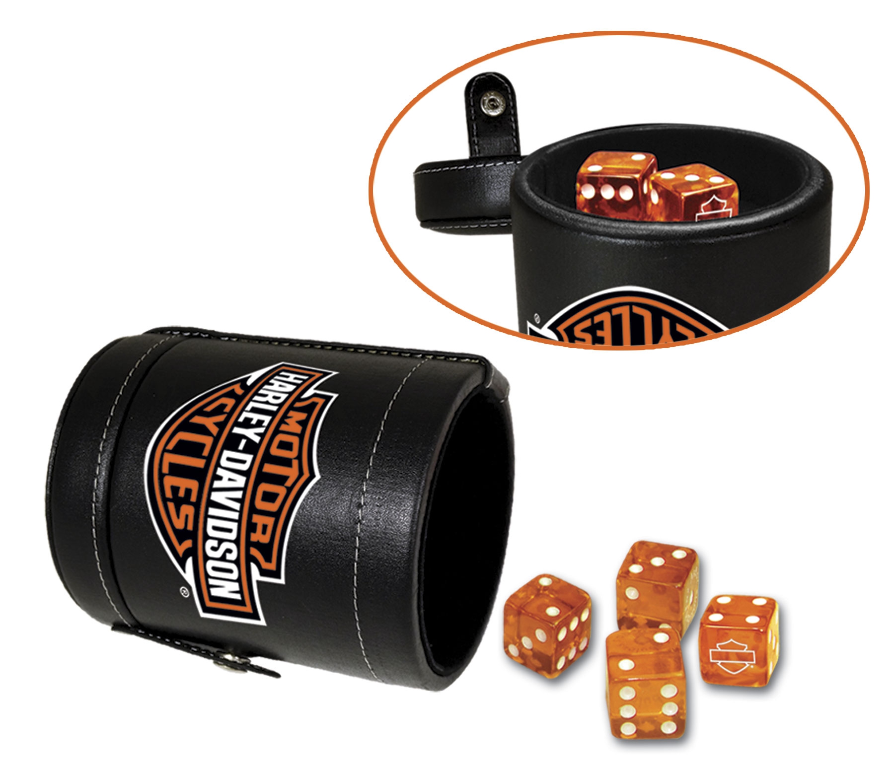Dart World - Harley-Davidson Dice Cup