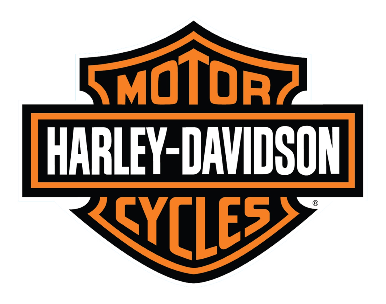 Chroma - Harley-Davidson Extra Large Bar & Shield Decal