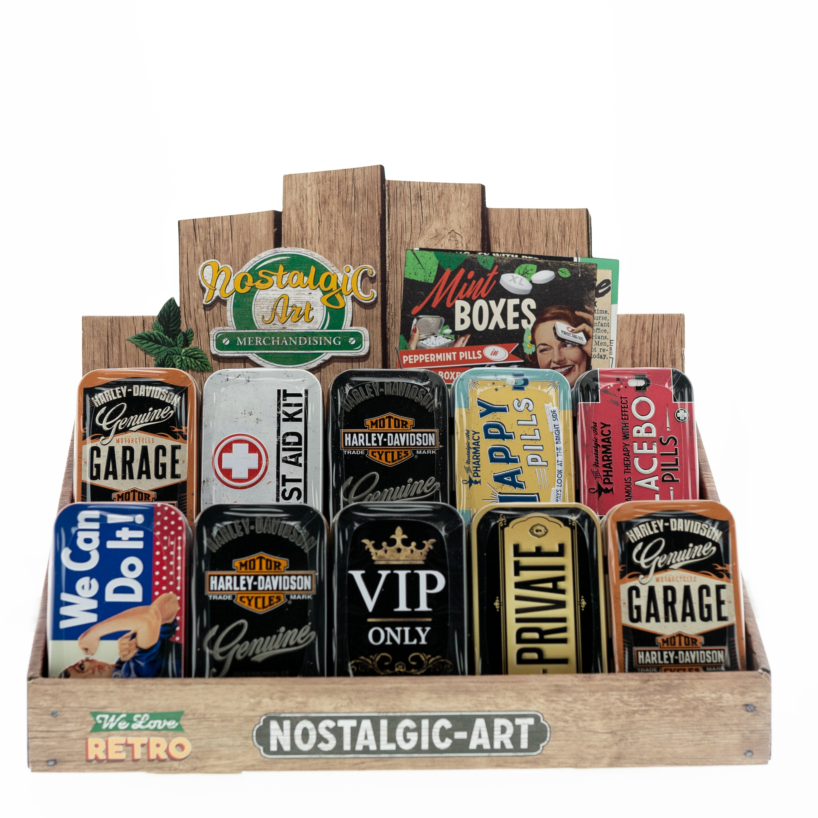 Nostalgic Art - XL Mint Display > with 30 XL Mints