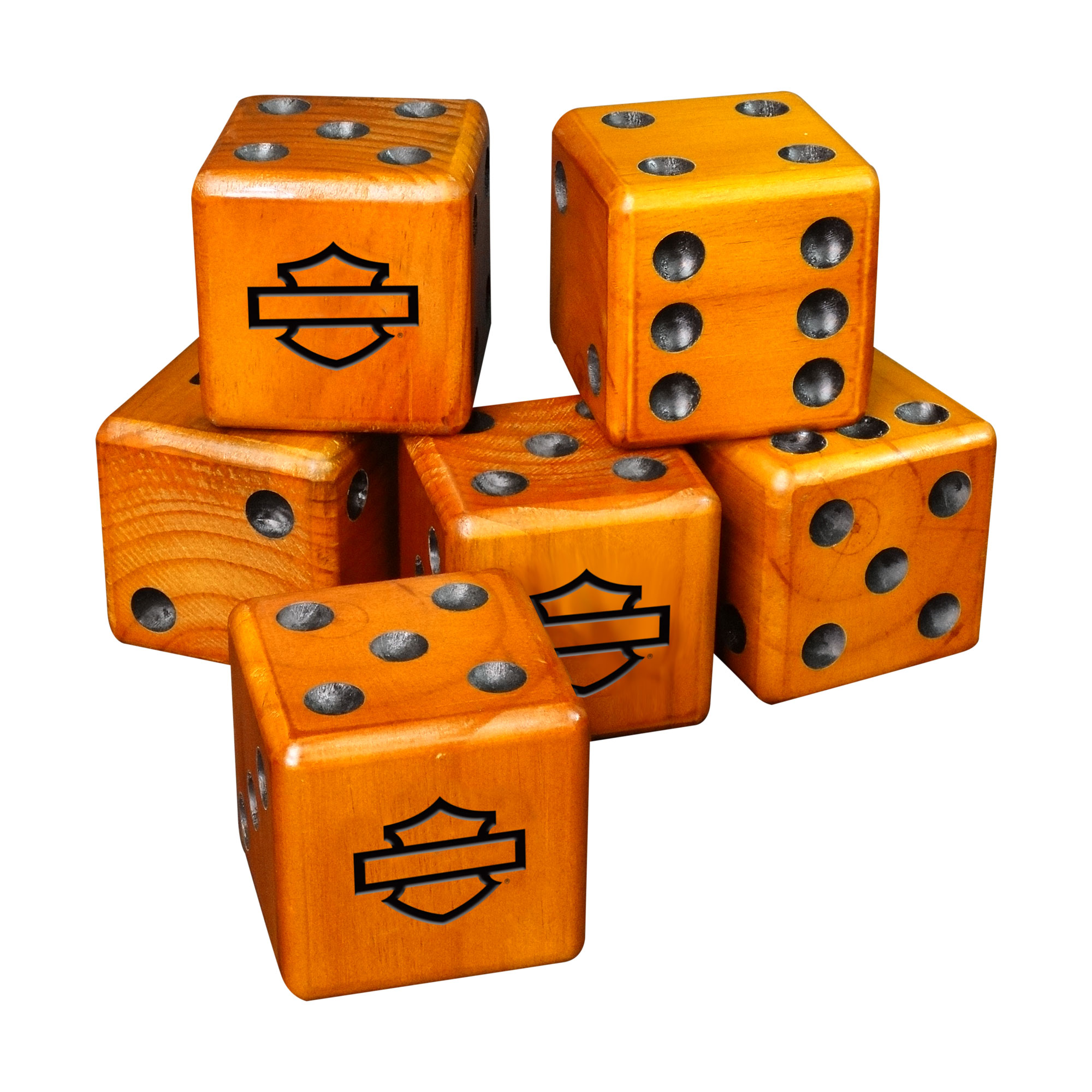 Dart World - H-D XL LAWN DICE (6 pcs)
