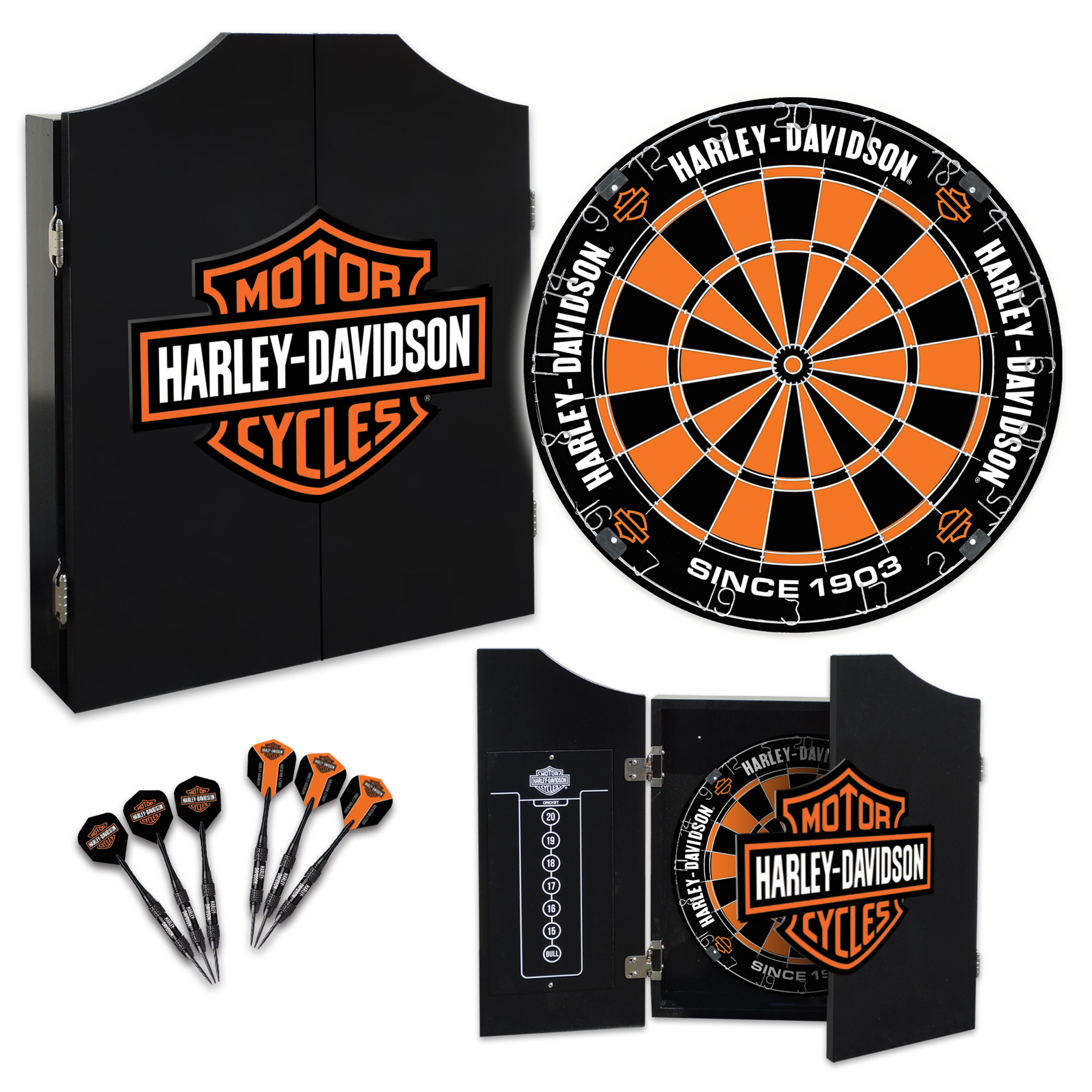 Dart World - H-D Classic Cabinet Dart Kit