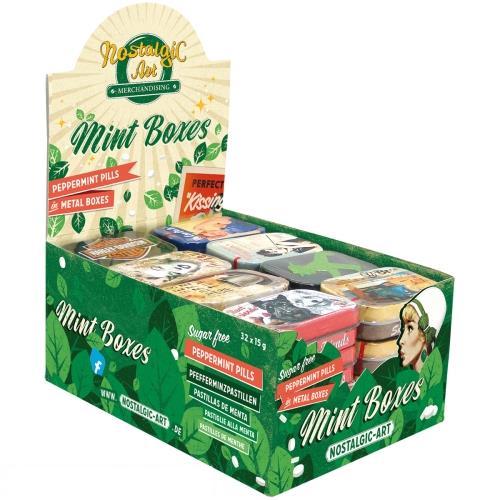 Mint Boxes Mini Paper Display + 32 Mints